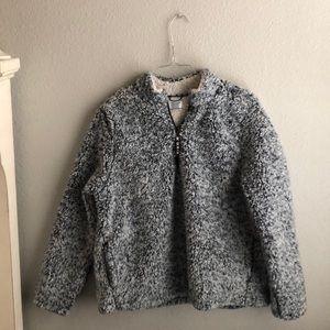 Quarter Zip Sherpa Jacket
